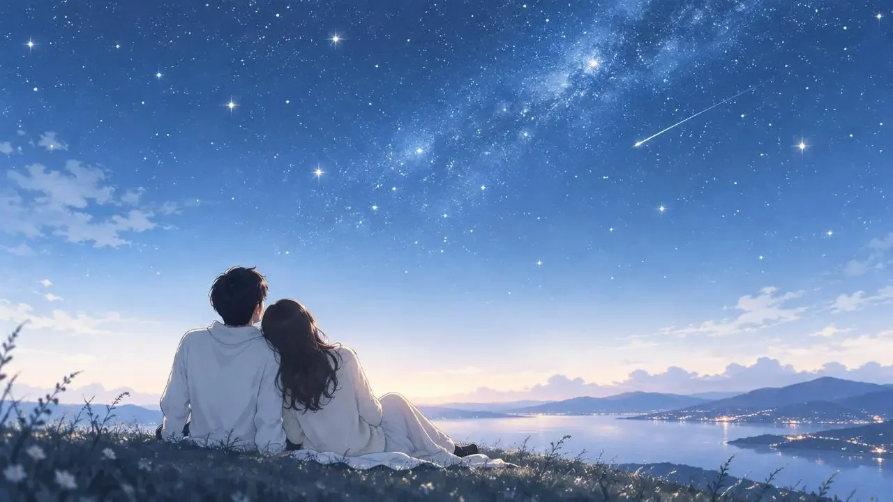 短剧《星野告白》横版海报